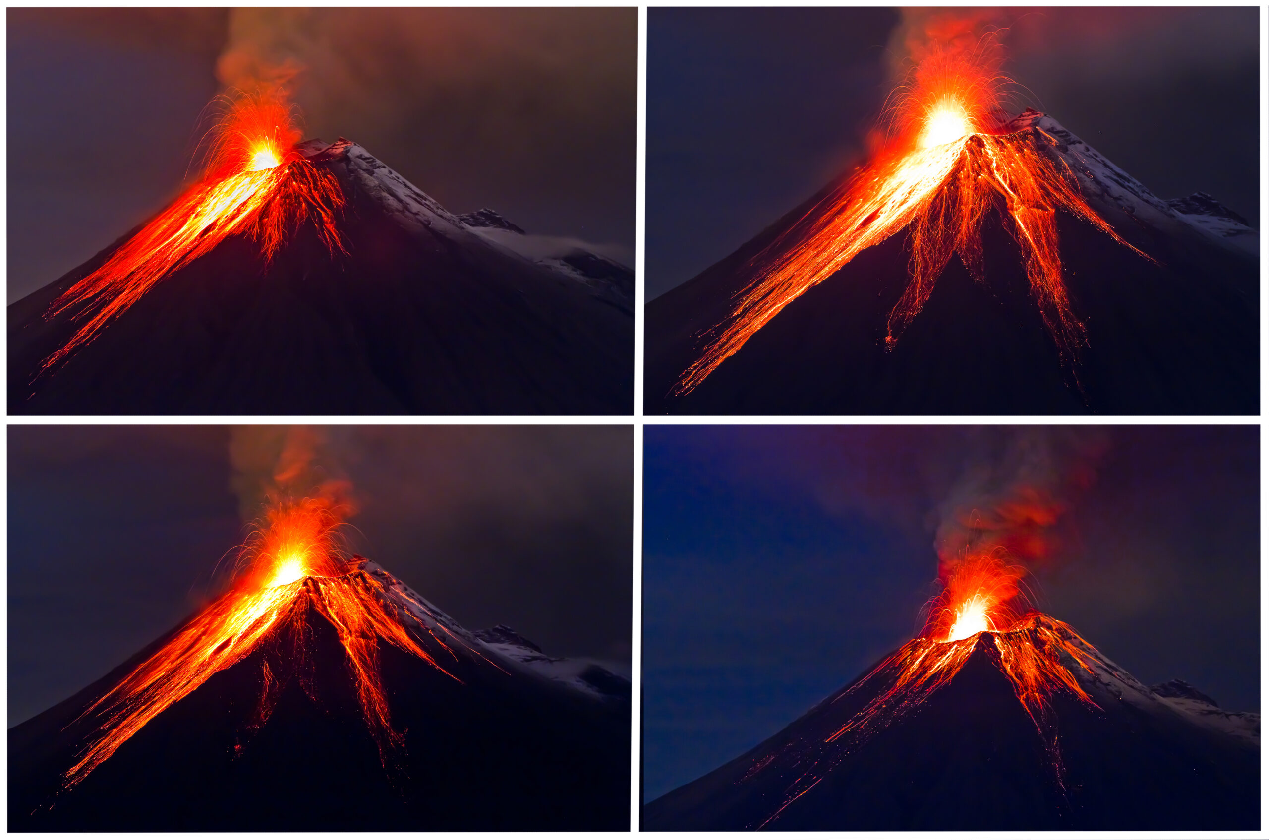 Извержение вулкана Тунгурауа